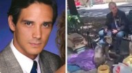 Exgalán de Televisa es encontrado en situación de calle junto a sus mascotas
