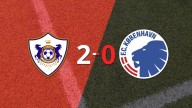 Champions League: FC Copenhague cayó derrotada ante Qarabag por 2