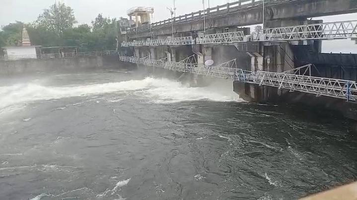 Cyclone Montha Effect: Gates Of Gwalior's Tighra Dam Open After 24 Hours Of Non-Stop Rain; Downpour Predicted Across State-