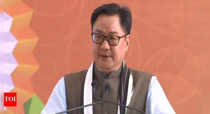 ‘Indira never spoke outside’: Kiren Rijiju slams Rahul Gandhi over Colombia comments; questions Congress’s free speech usage