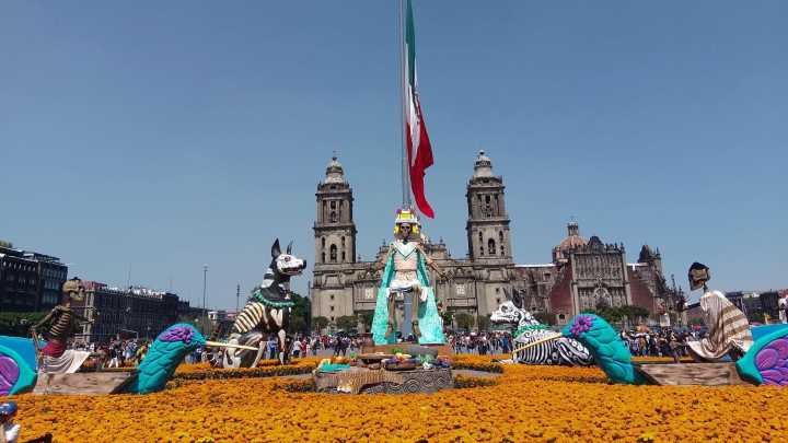 Inauguran Mega Ofrenda en Zócalo de CDMX Hoy: ¿Cuándo Quitarán el Altar Monumental?
