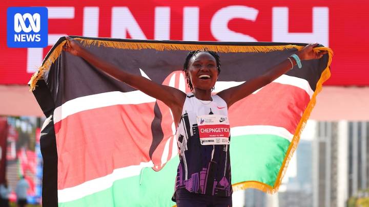 Women's marathon world record-holder Ruth Chepngetich banned for three years over doping violation