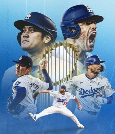 Hoy inicia la Serie Mundial entre Dodgers y Azulejos
