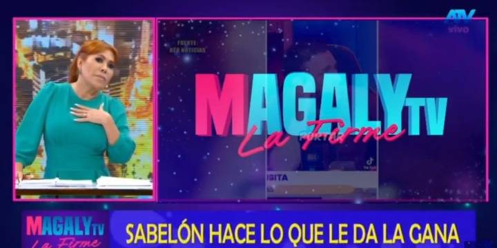 Magaly Medina detiene su programa en vivo y amenaza con dejar el set por interrupciones: “O hablas tú, o hablo yo”