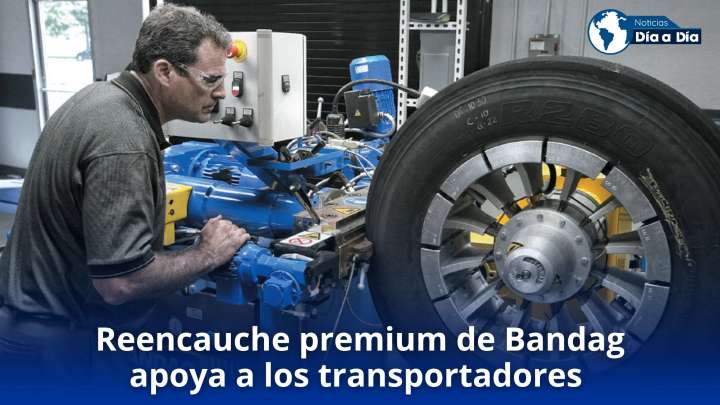 4 formas en las que el reencauche premium de Bandag apoya a los transportadores colombianos