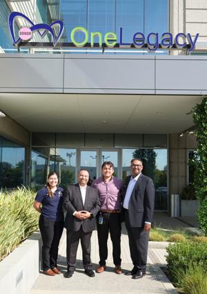 Assemblymember Solache Visits OneLegacy Headquarters to Celebrate AB 466 Bill and Honor the Importance of Organ, Eye, and Tissue Donation
