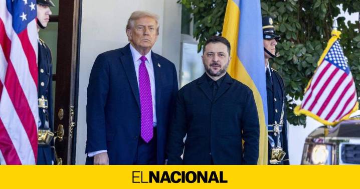 Trump ignora a Zelenski y evita posicionarse sobre los misiles Tomahawk en la reunión en Washington