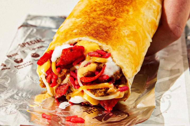 Taco Bell Debuts New Flamin' Hot Grilled Cheese Burrito for a Limited Time