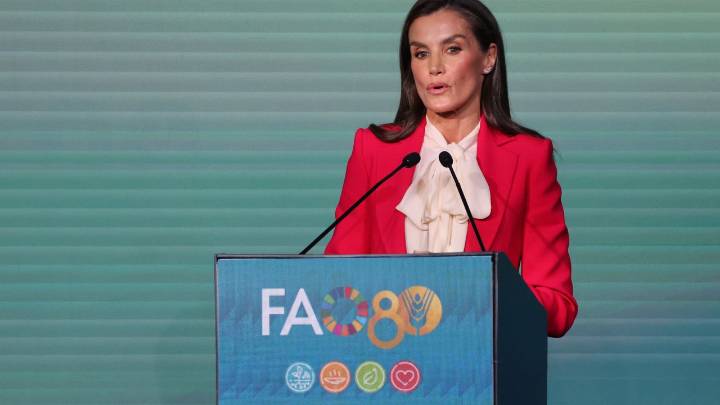 El Papa León XIV y la Reina Letizia juntos en Roma en el Día Mundial de la Alimentación
