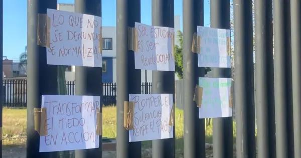 Estudiantes del Colsan respaldan causa en la UASLP