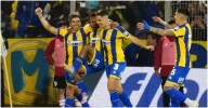 Con otra actuación notable de Di María, Rosario Central le ganó un partido caliente a River y manda en la tabla anual