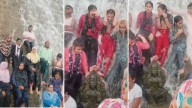 Shocking video shows women stepping on Gangamma Devi idol at Chikkaballapura dam