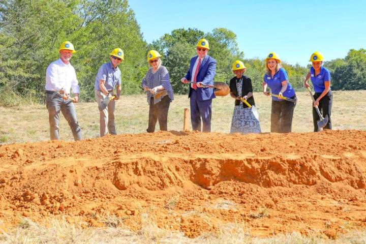 Denton County Commissioners break ground on Giving Grace community campus