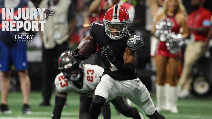 Falcons injury report: Darnell Mooney ruled out of Monday Night Football