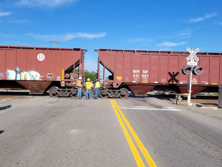 Woman dies after she was hit by train in Priest River