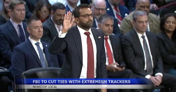 FBI Director Kash Patel cuts ties with extremism tracking groups