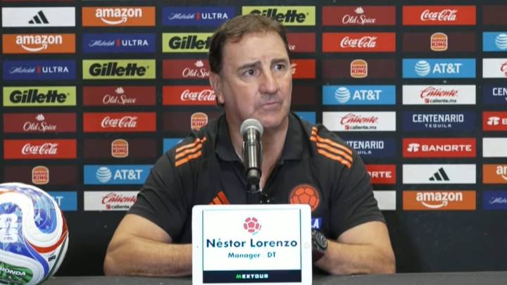 Néstor Lorenzo se pronunció sobre las acusaciones de indisciplina en la Selección Colombia