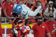 Lions trail Chiefs at halftime in tight back