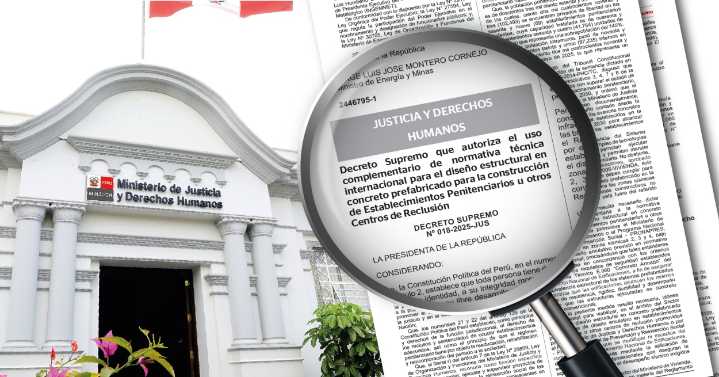 Ministerio de Justicia: se promulga Decreto Supremo que permitirá acelerar la construcción de penales