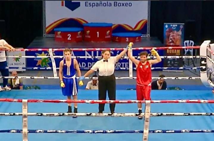 1er victoria para “Canelito” Rodríguez en el BOXAM en España