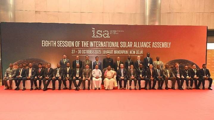 India unveils major global solar Initiatives at ISA Assembly, President Murmu calls for inclusive energy transition
