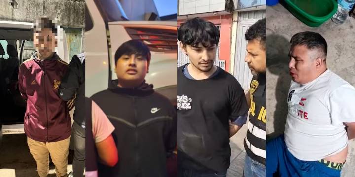 Uno por uno, quiénes son los nueve detenidos por el triple femicidio en Florencio Varela