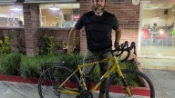 Álvaro Varela viaja desde Victoria, Canadá hasta Monterrey en bicicleta