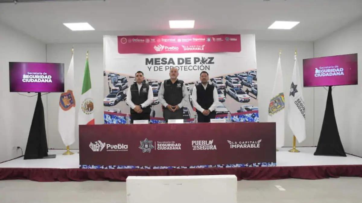 Intensifican acciones a favor de la tranquilidad de las familias en la capital poblana