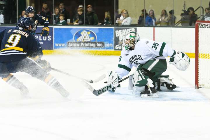 Raythan Robbins waited long enough, earns first shutout in Beavers’ OT win