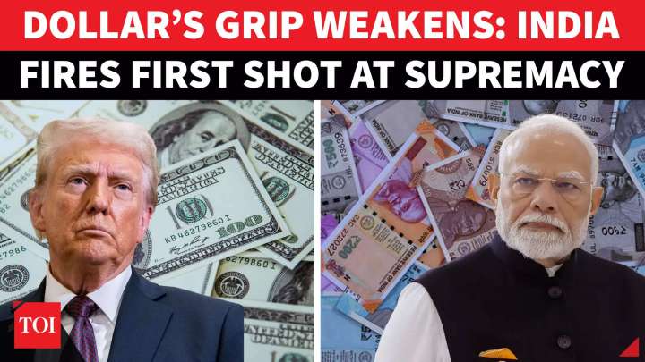 Trump Gets De-dollarisation Shock Amid Tariffs? Report Reveals How ‘Dollar Is Getting Dethroned’