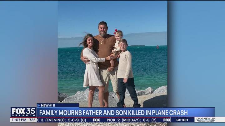 Father and son die in sudden plane crash in Levy County