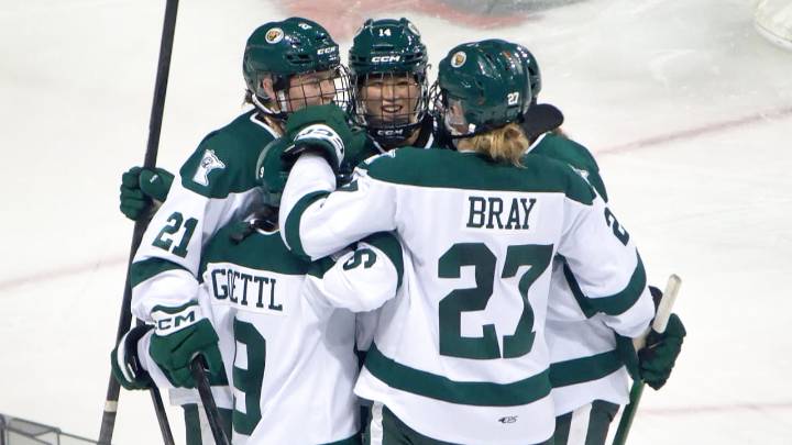 BSU Women’s Hockey Gets Win #1 of Season with Shutout vs. Robert Morris