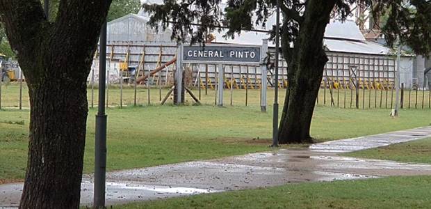 En General Pinto la lluvia caída en las últimas horas se acerca a los 100 milímetros
