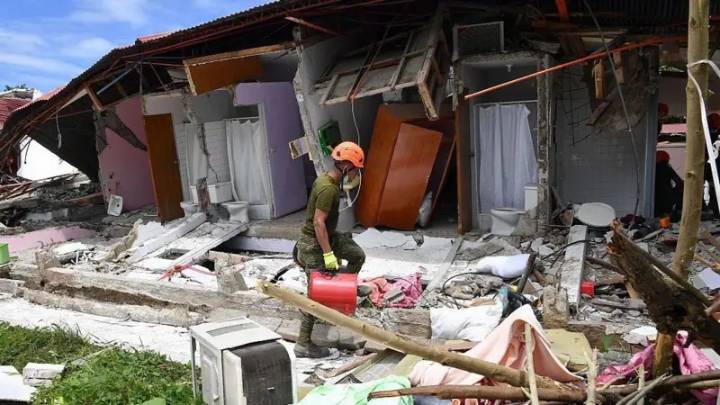 Al menos 69 muertos en un fuerte terremoto que sacudió el centro de Filipinas (+Fotos)