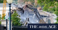 Trump White House makeover: Trump demolishes nearly all of White House’s historic East Wing for new ballroom