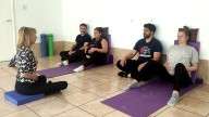Mirta de Fussi y su gimnasia especial para embarazadas
