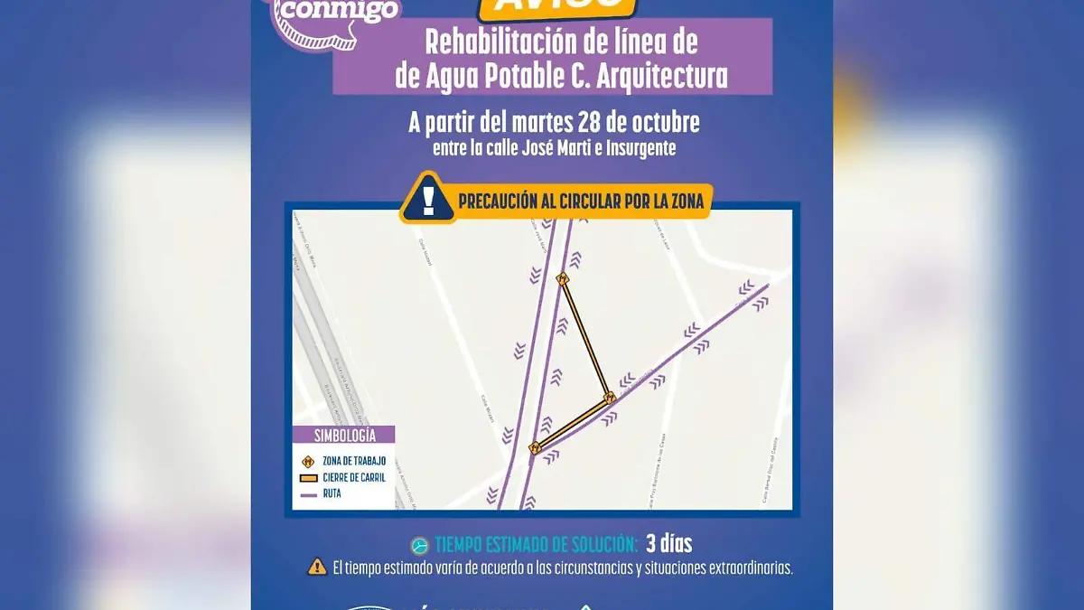 Rehabilitará JMAS Chihuahua líneas de agua potable en la colonia Leones Universidad