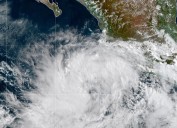 Tropical Storm Priscilla forms in the Pacific Ocean off Mexico's southwestern coast