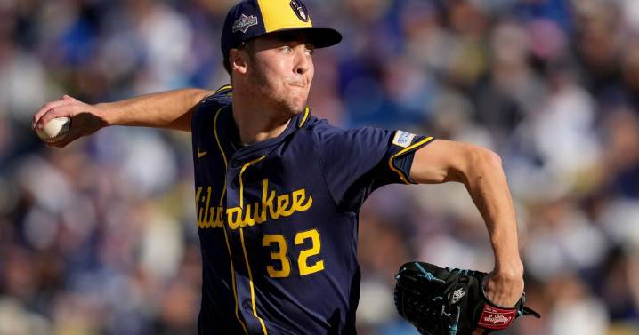 Misiorowski's velocity drops in 6th inning and Brewers' chances against Dodgers dim
