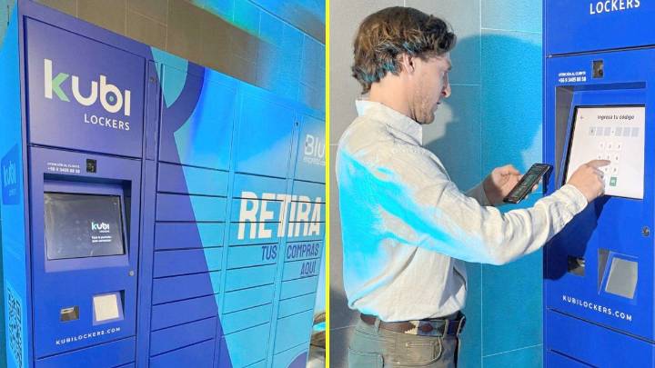 Instalan casilleros inteligentes en el Metro de Santiago: Ahora podrás retirar compras online en estas estaciones