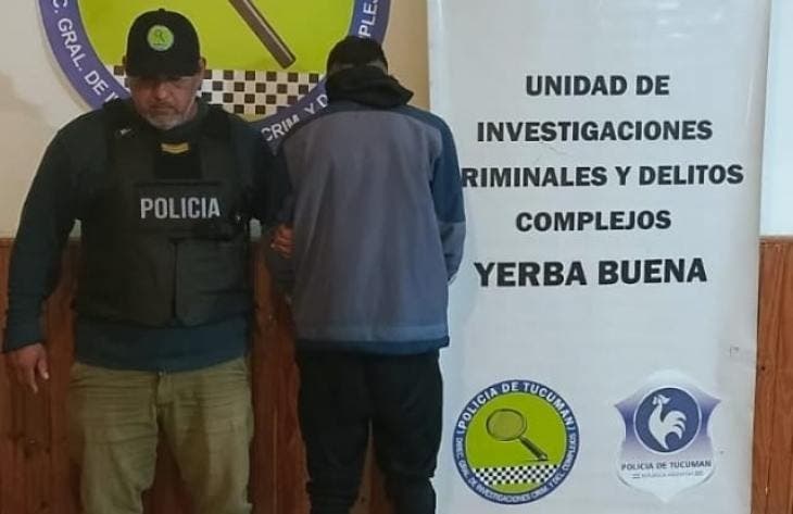 "Mapache" entre rejas sospechado de homicidio en Villa Carmela