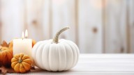 Why some families are displaying white pumpkins this month