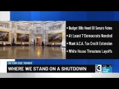 Where we stand on day two of the government shutdown