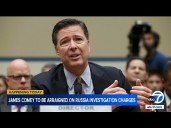 Ex-FBI head James Comey heads to court on Russia investigation charges