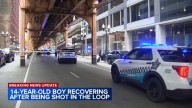 Chicago downtown shooting: 14-year-old boy shot, injured near Adams, Wells in the Loop downtown, police say