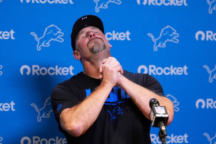 Lengthy injury report has Detroit Lions with 4 players out, 6 questionable