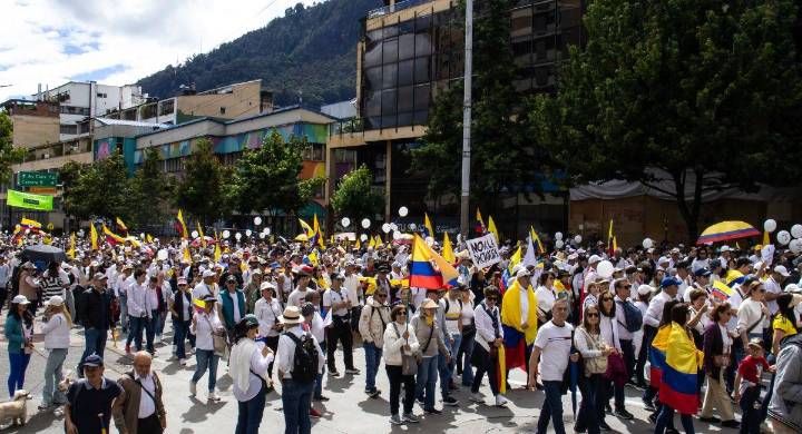 Marchas en Bogotá: si vas para el centro, pilas porque Fecode y la CUT convocan marchas