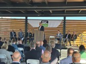Governor Lee speaks on explosion, government shutdown during Cleveland visit