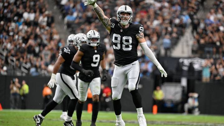 Raiders visit Chiefs for another matchup between longtime AFC West rivals