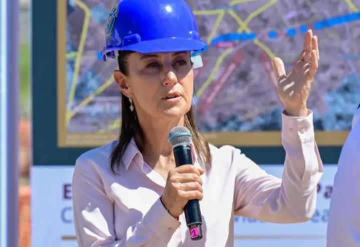 Informa Sheinbaum que este años se concluye la construcción del tren CDMX